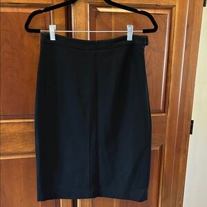 J. Crew Classic Black Pencil Skirt